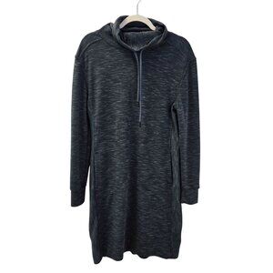 Prana The Sunrise Heathered Cowlneck Activewear Dress Size Medium